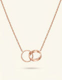 Cartier LOVE 18ct rose-gold necklace 440mm, imported from the UK
