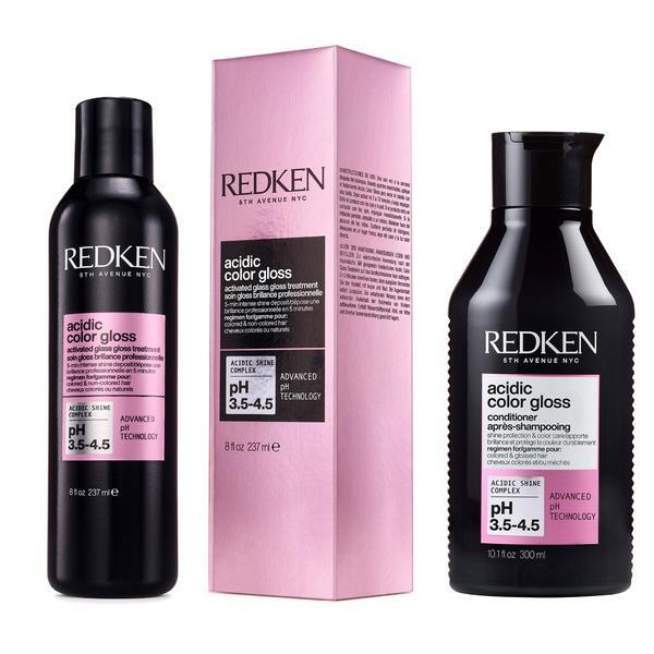 Redken Acidic Color Gloss Duo glass gloss treatment and conditioner - British product