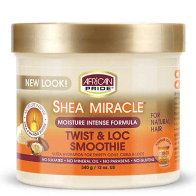 African Pride Shea Butter Miracle Twist And Loc Smoothie Coiffage Capillaire