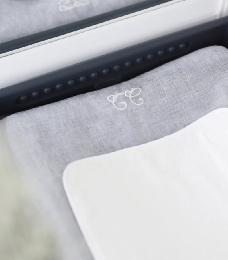 Tartine et Chocolat chambray changing mat cover (British brand)
