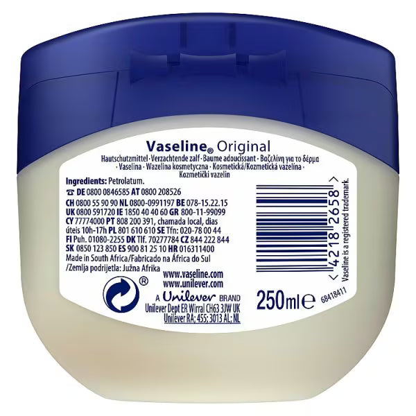 Vaseline Original Petroleum Jelly 50ml (British brand)