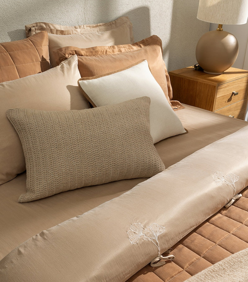 Hamam Alya Frame Oxford pillowcase 50cm x 70cm (British brand)