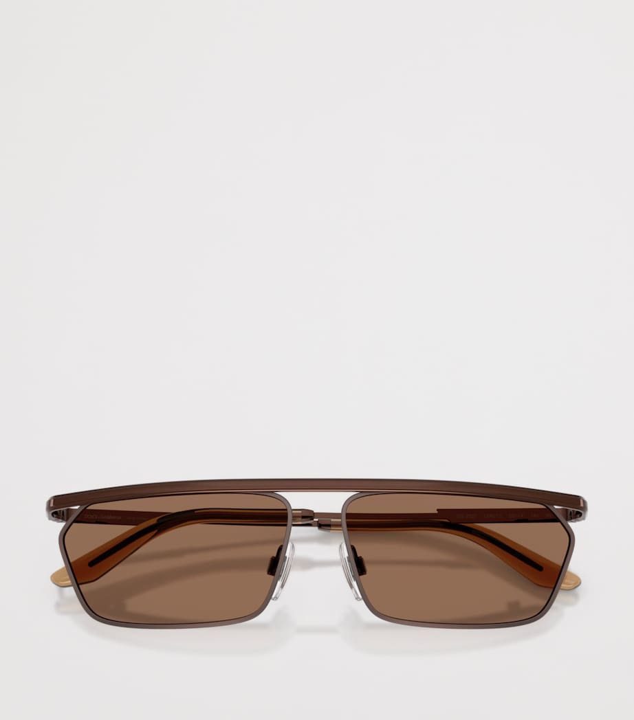 Dolce&Gabbana metal rectangle sunglasses (British brand)