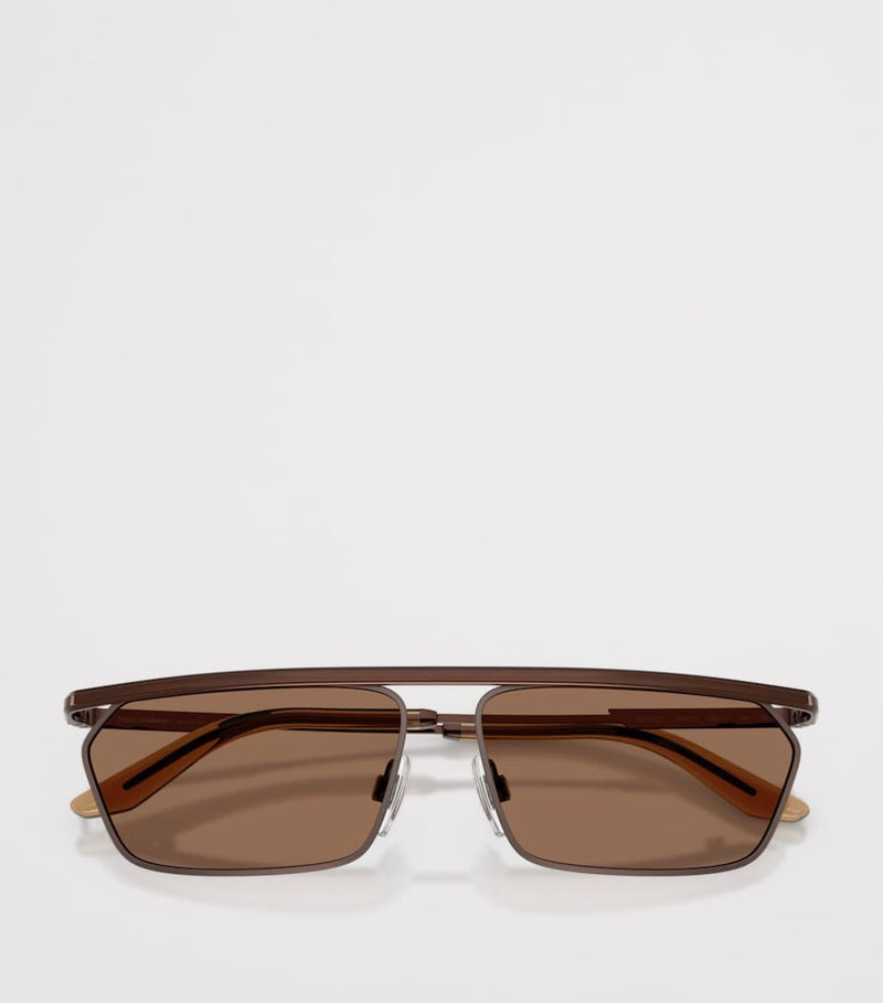 Dolce&Gabbana metal rectangle sunglasses (British brand)