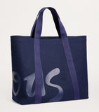 Harrods large cotton logo tote bag, UK version