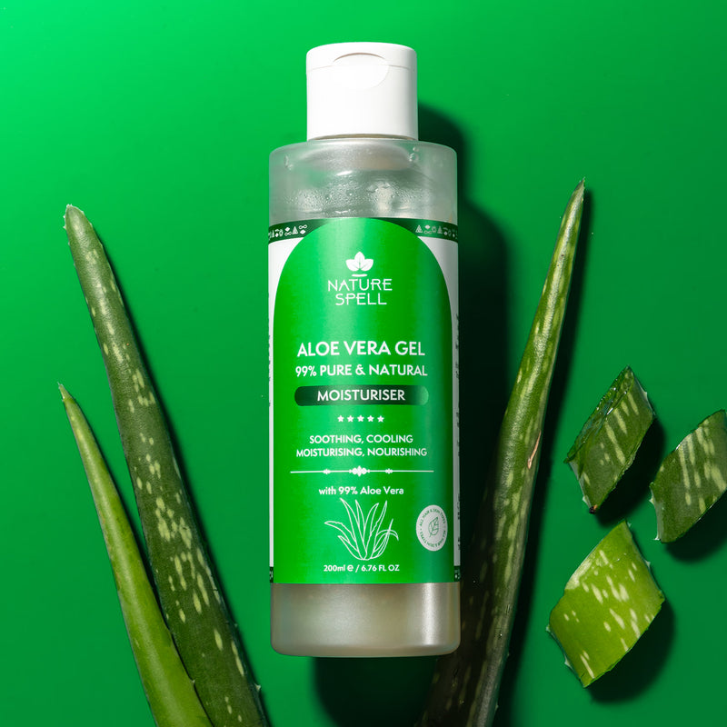 Nature Spell aloe vera gel 200ml - British product
