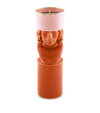 GINORI 1735 porcelain Il Letterato candle holder - British product