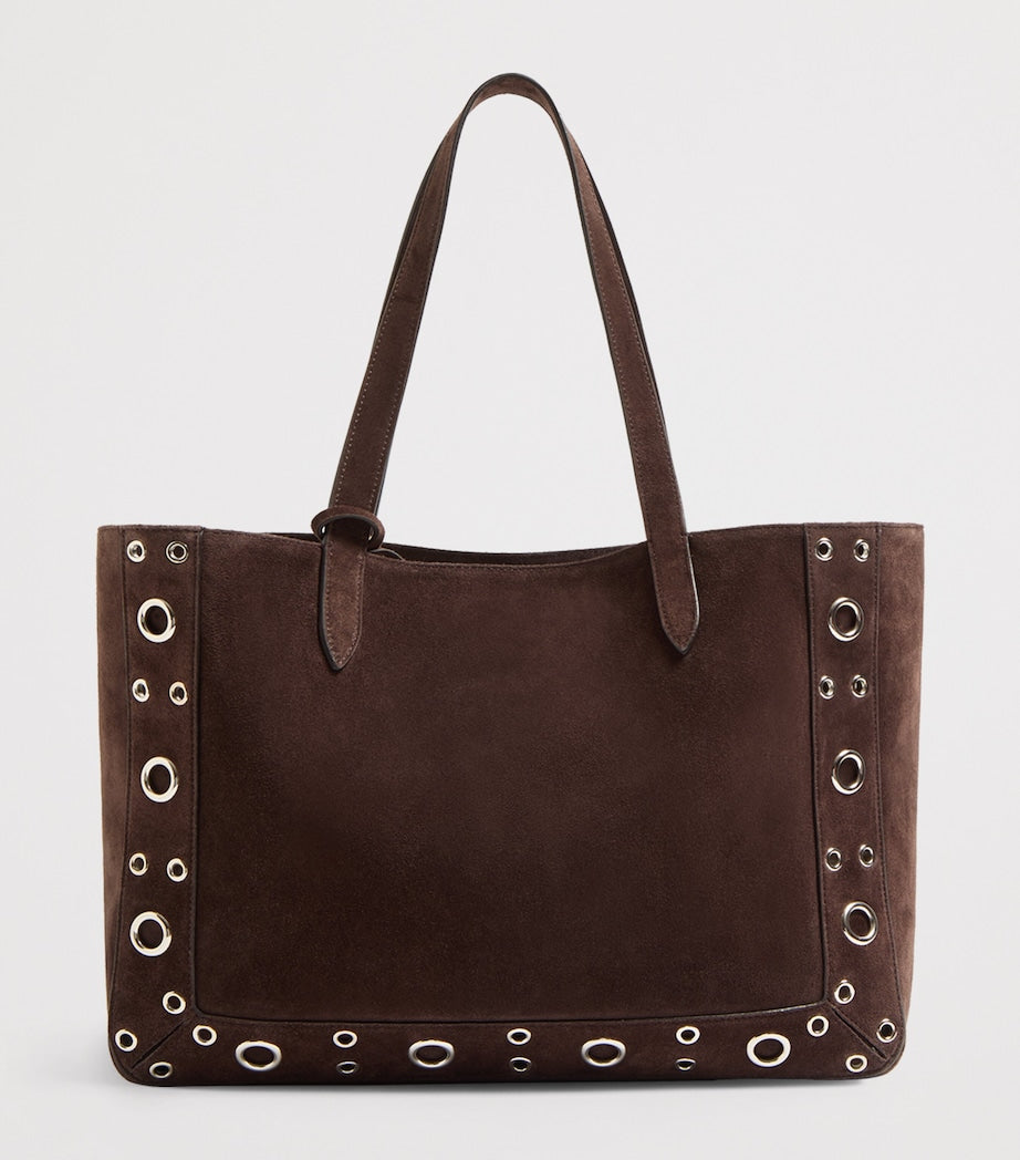 Valentino Garavani suede Nellcôte tote bag - British product