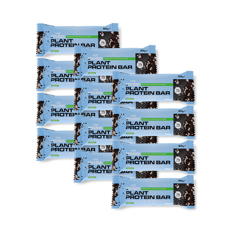 Precision Engineered plant protein bar dark chocolate seasalt 65g - British product