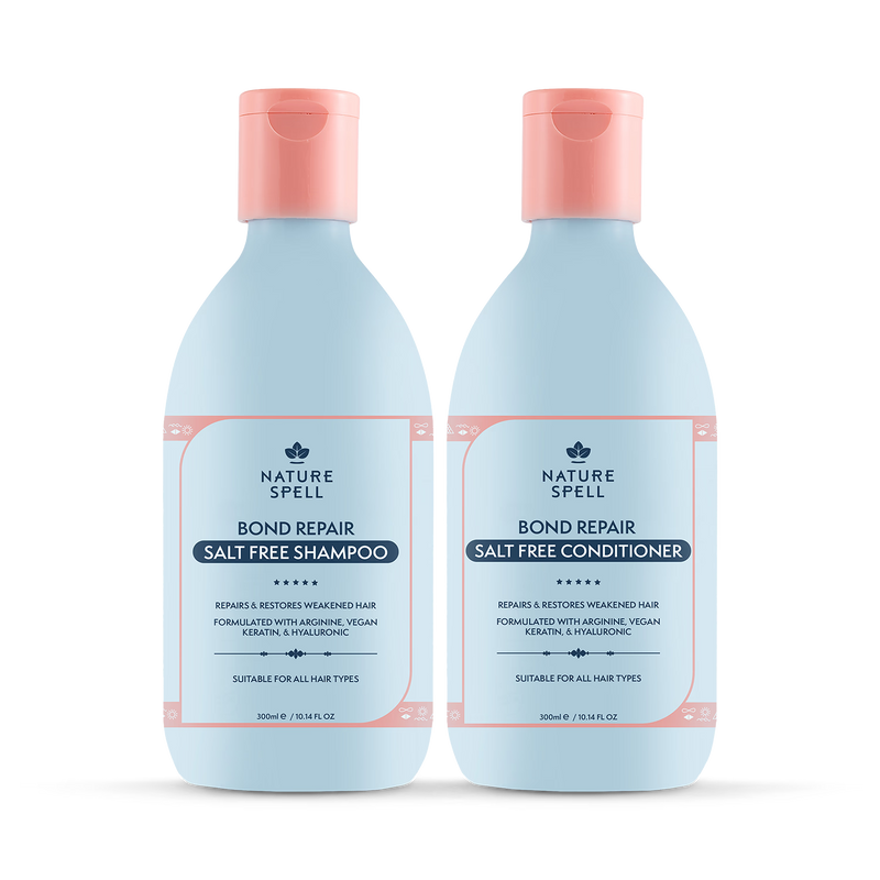 Nature Spell Shampoo & Conditioner Duo 300ml, imported from the UK