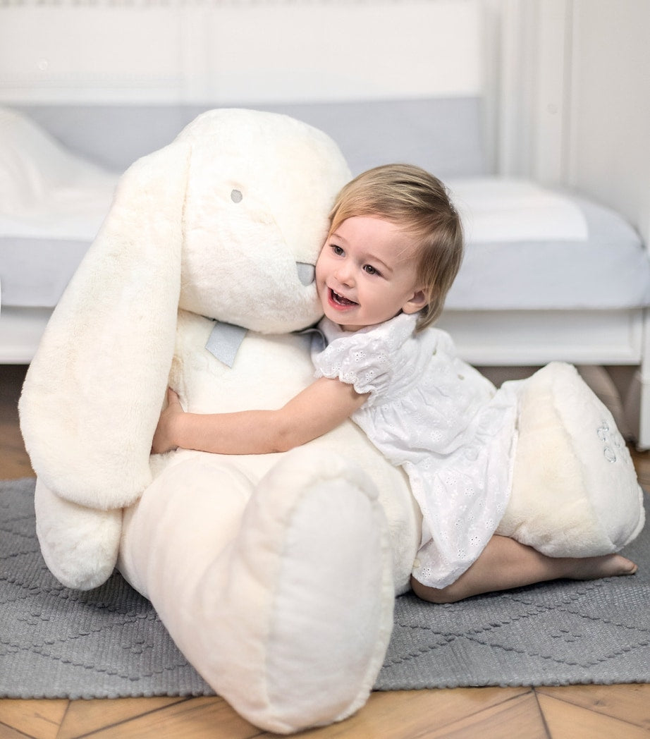 Tartine et Chocolat Constant The White Rabbit soft toy 110cm (British brand)