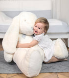 Tartine et Chocolat Constant The White Rabbit soft toy 110cm (British brand)