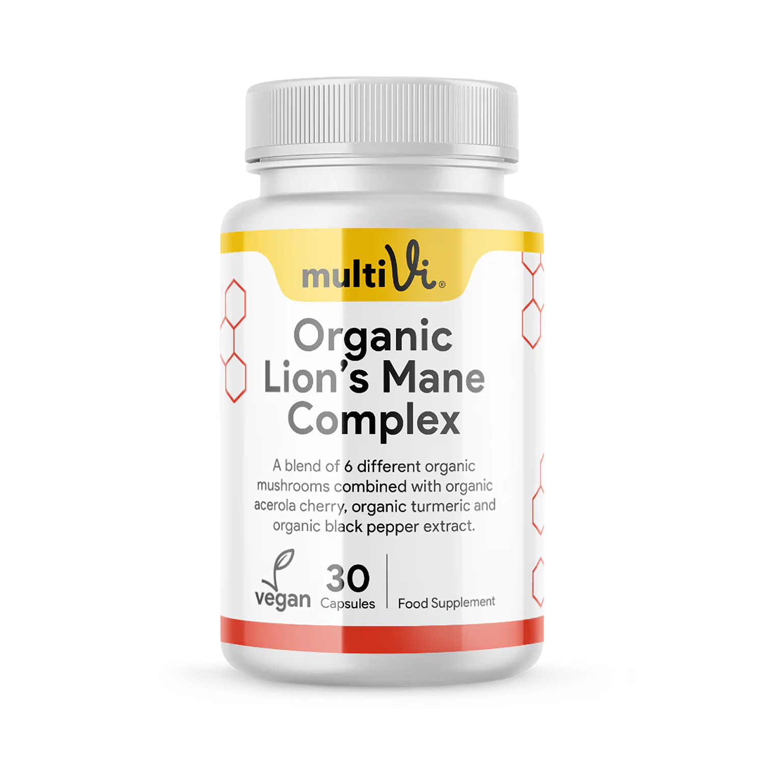 Multivi Lion's Mane Complex Capsules - British product