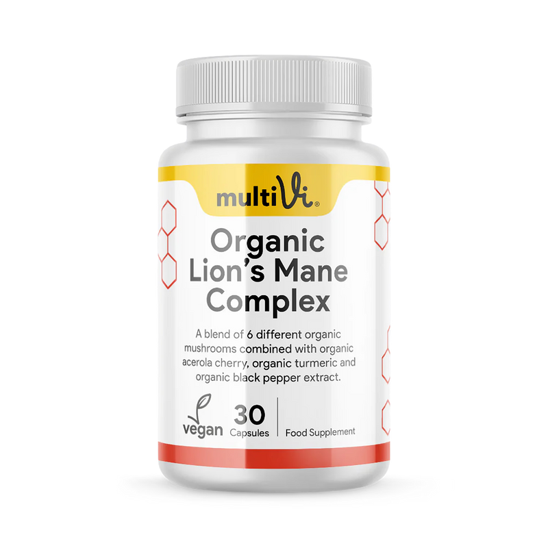 Multivi Lion's Mane Complex Capsules - British product