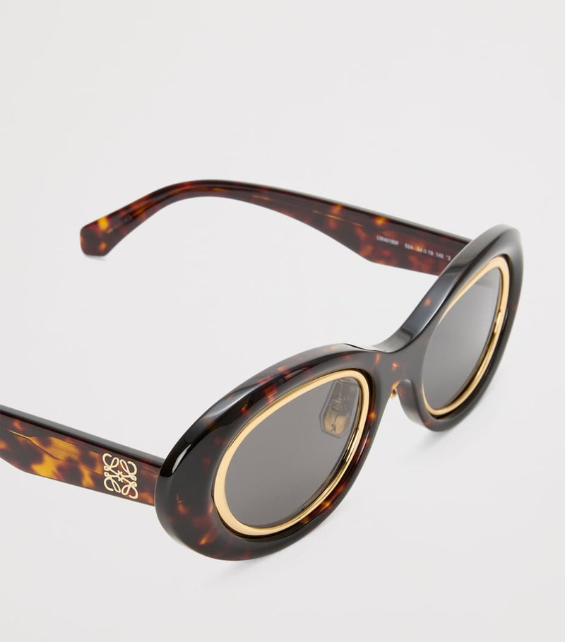 LOEWE mini anagram oval sunglasses (British brand)