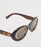 LOEWE mini anagram oval sunglasses (British brand)