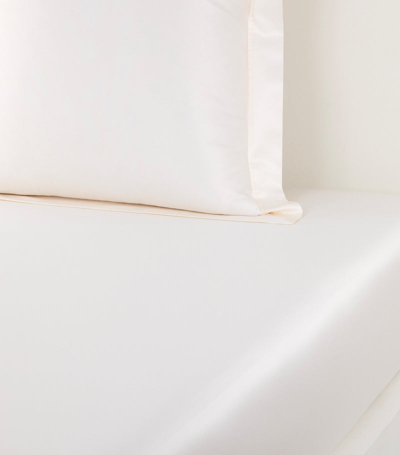 Yves Delorme Egyptian Cotton Super King Fitted Sheet 190cm x 205cm (British brand)