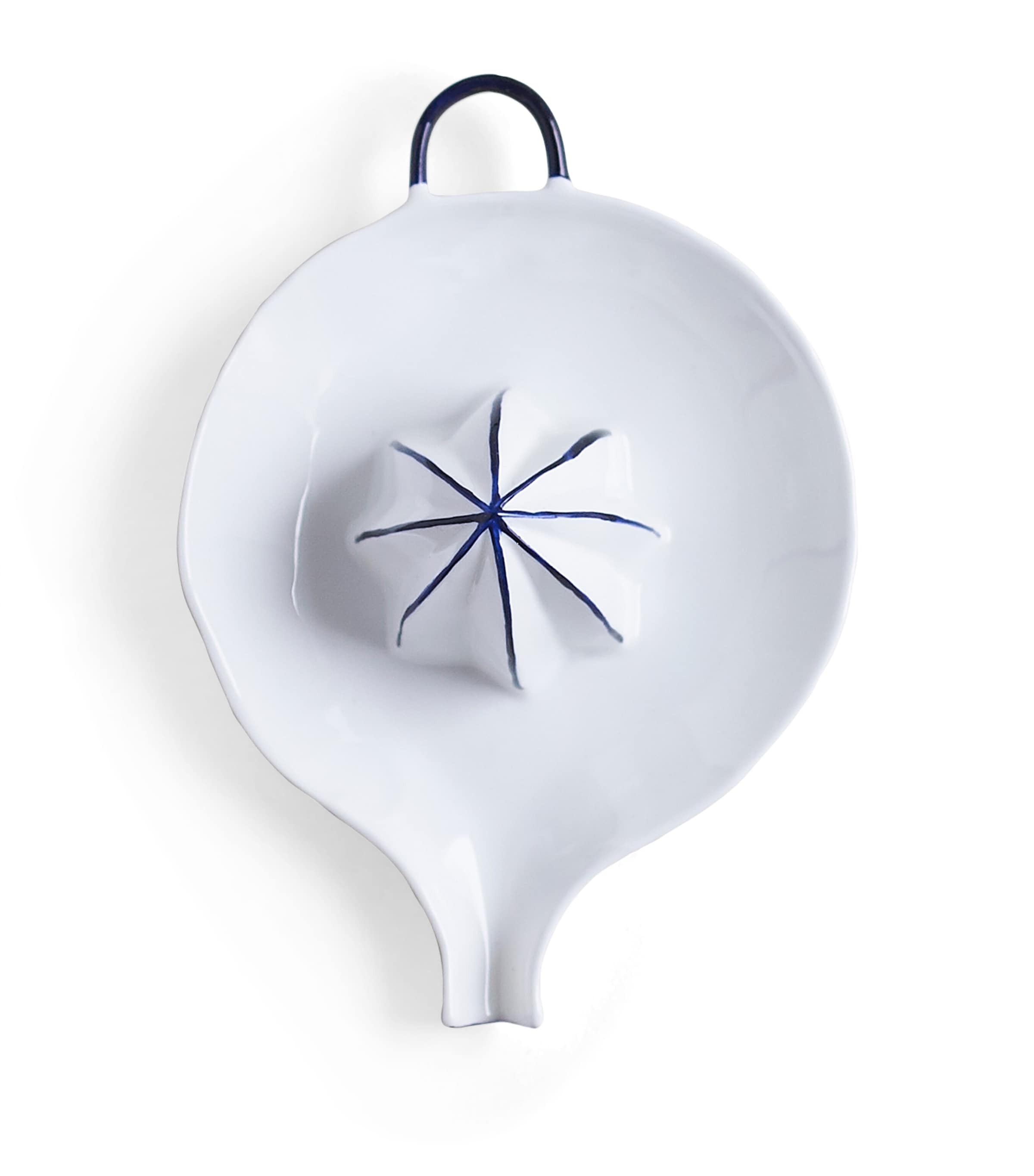 Feldspar fine bone china cobalt juicer - British product
