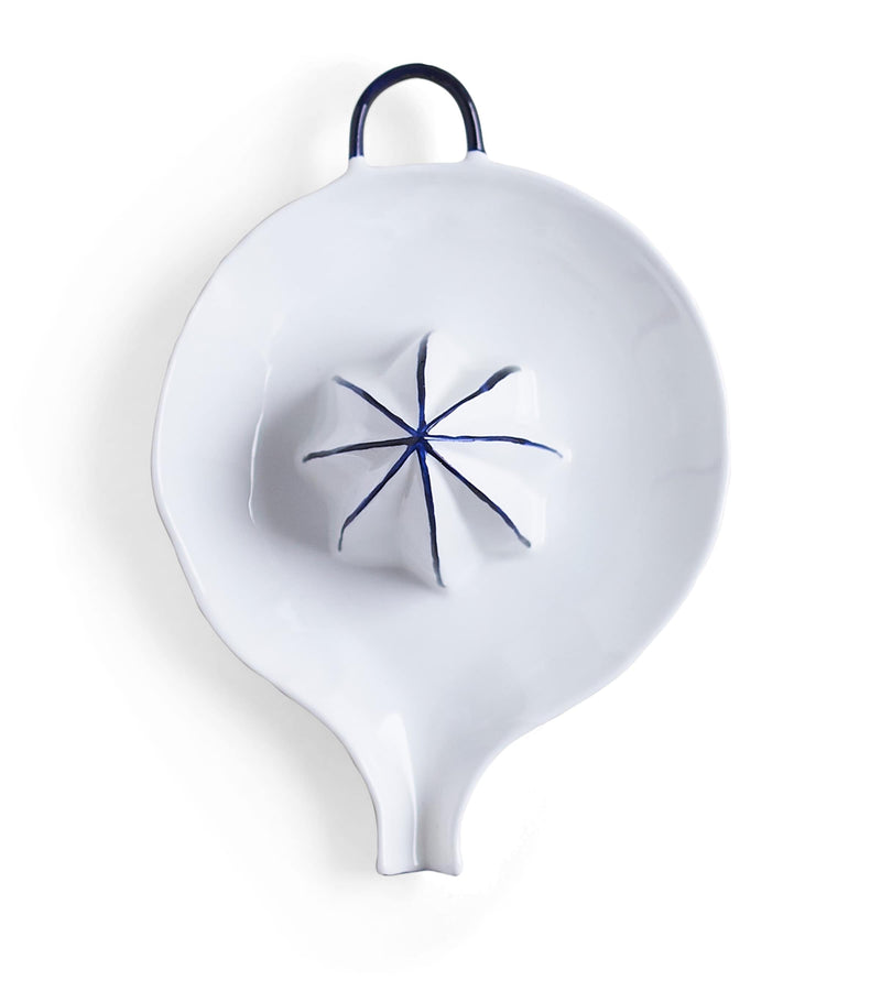 Feldspar fine bone china cobalt juicer - British product