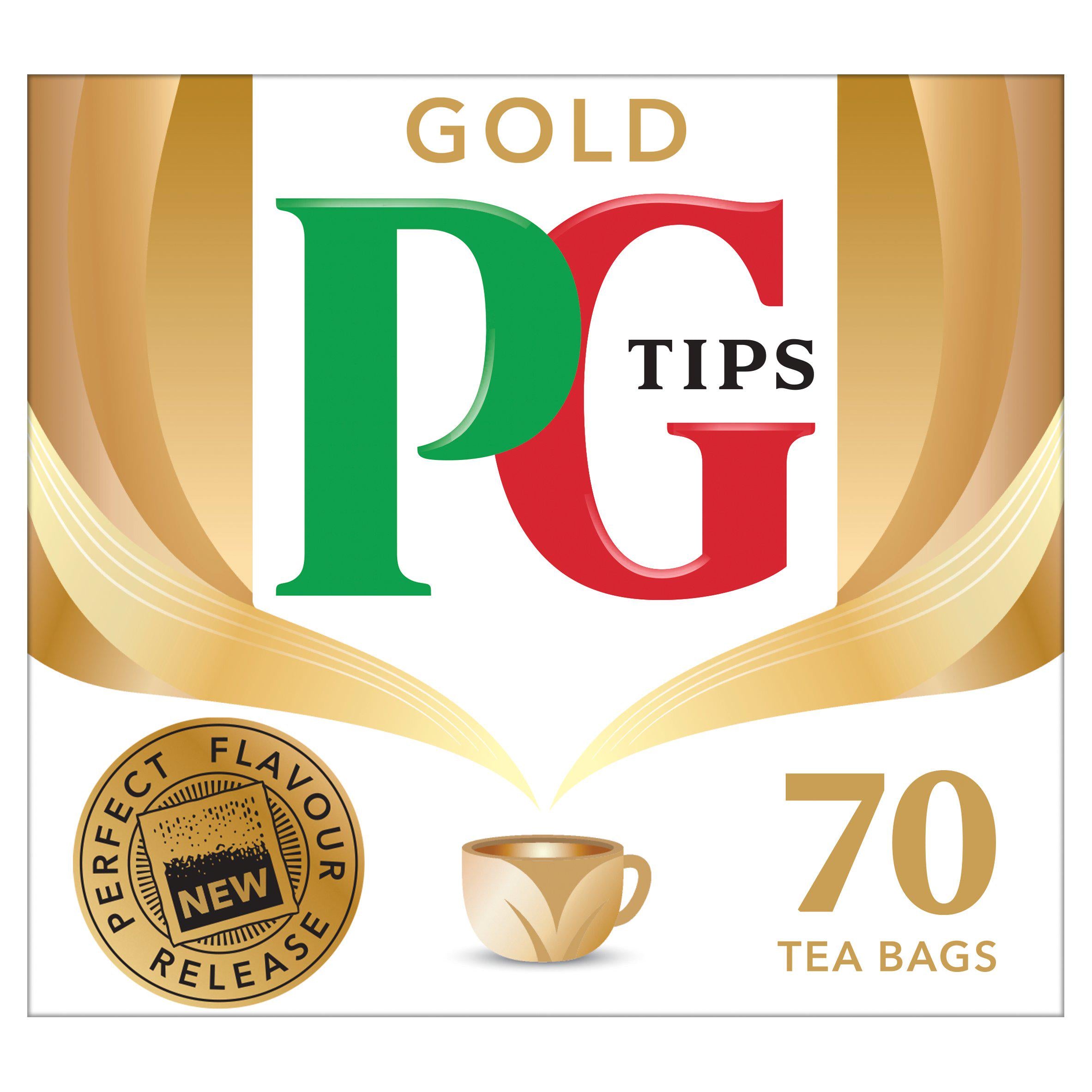 PG Tips Gold Tea Bags x70 203g GOODS Sainsburys   