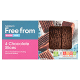 Sainsbury's Free From Chocolate Cake Slices x4 GOODS Sainsburys   