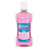 OraCare+ Sensitive Alcohol Free Fluoride Mouthwash 500ml mouthwash Sainsburys   