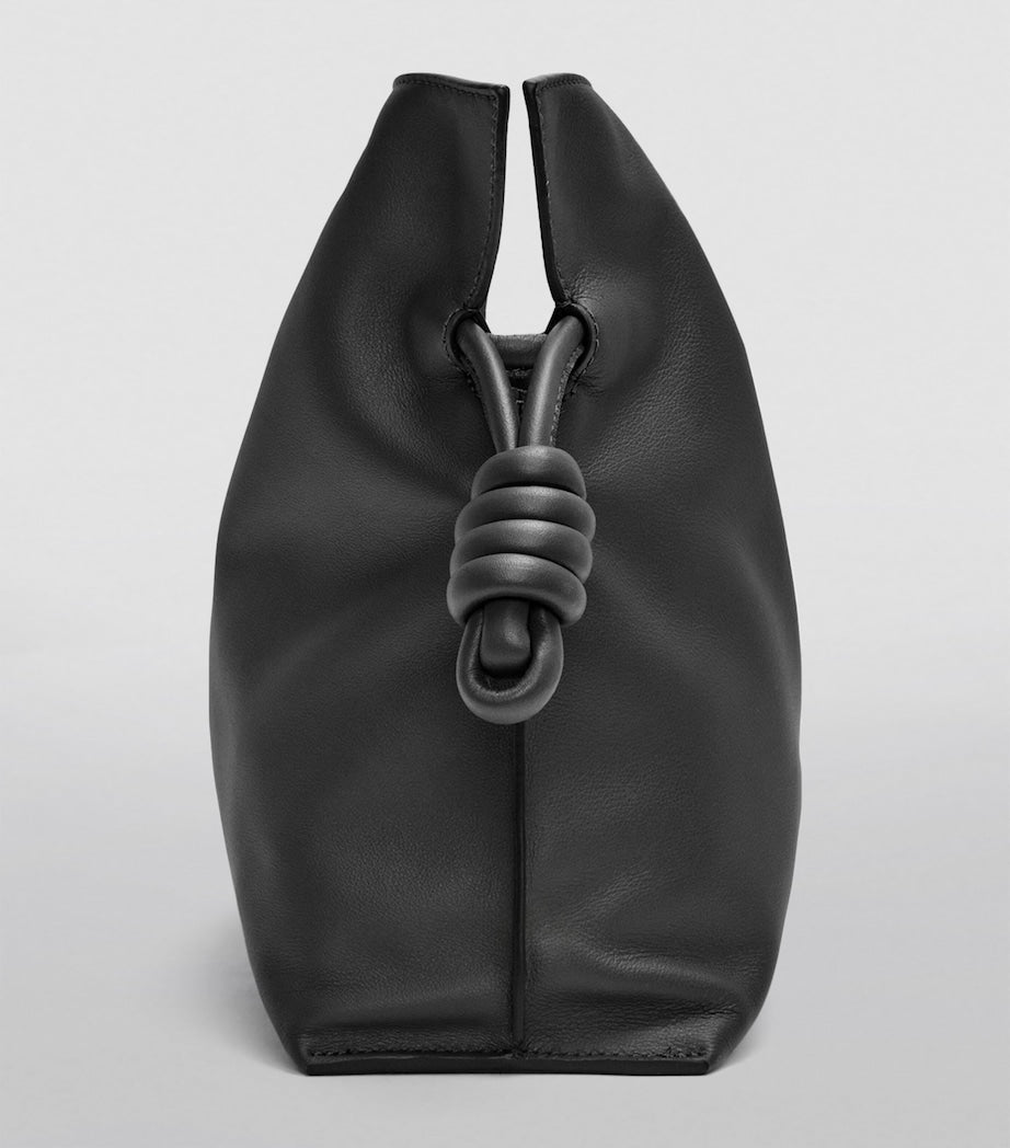 LOEWE Flamenco calfskin leather clutch purse, UK version