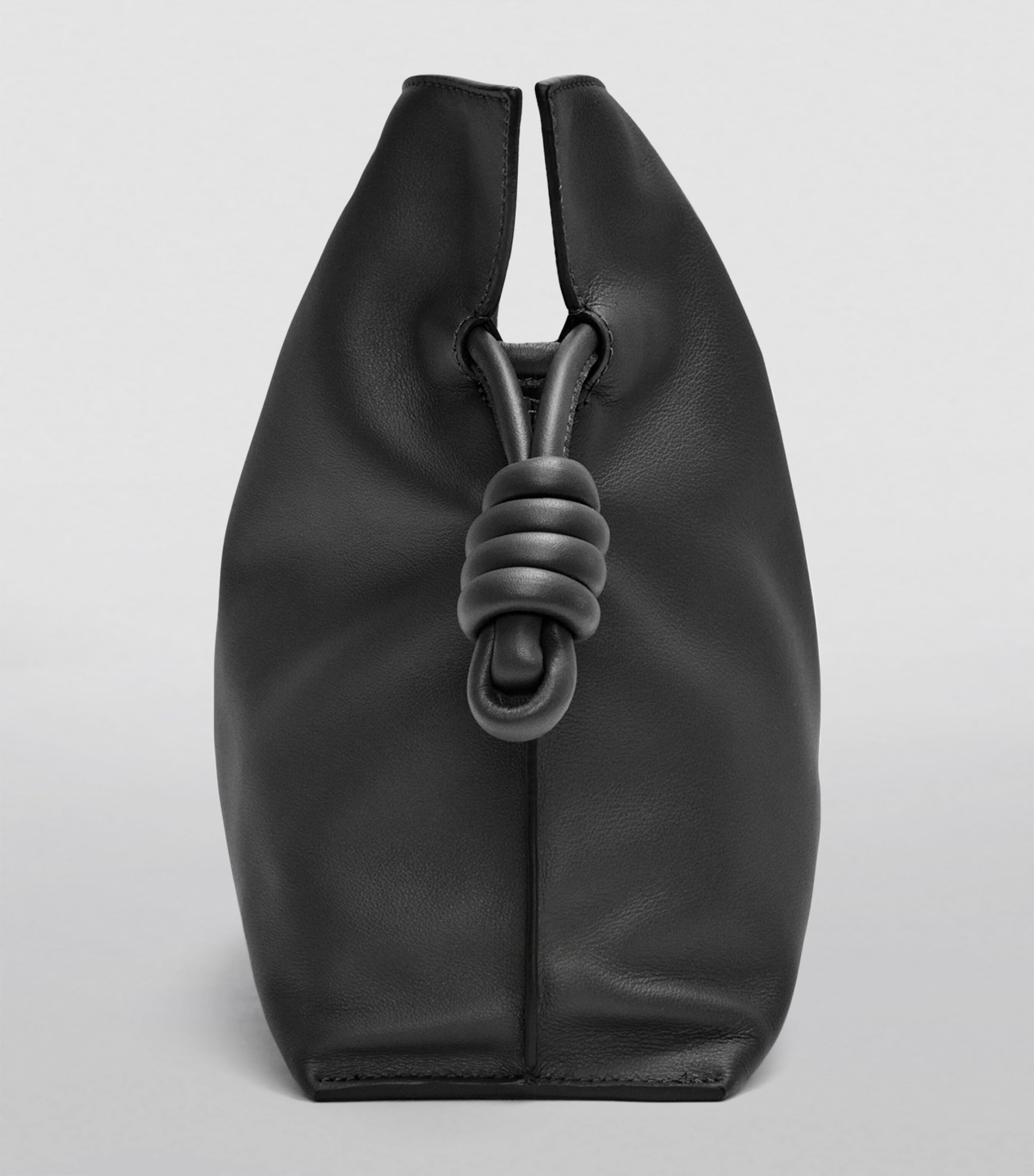 LOEWE Flamenco calfskin leather clutch purse, UK version