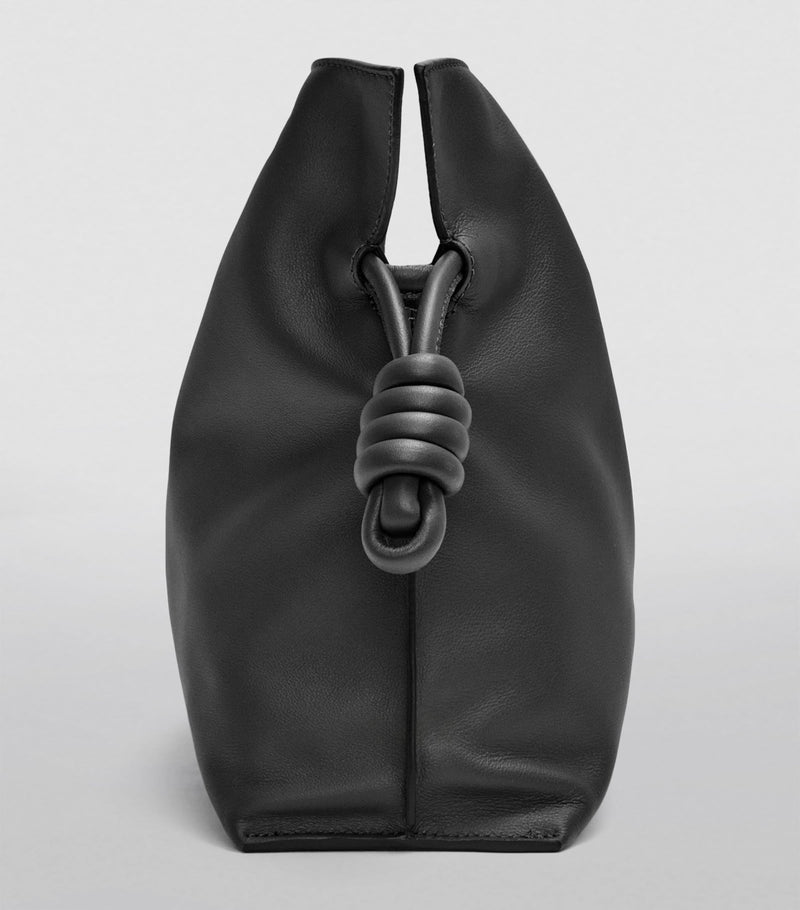 LOEWE Flamenco calfskin leather clutch purse, UK version