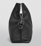 LOEWE Flamenco calfskin leather clutch purse, UK version