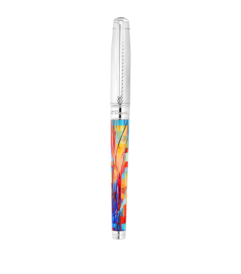 S.T. Dupont Graff'ty Line D Eternity fountain pen (British brand)