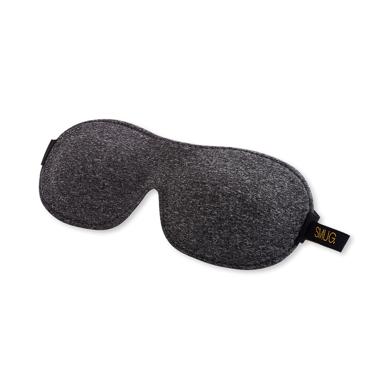 Contoured Sleep Mask Dark Grey Marl