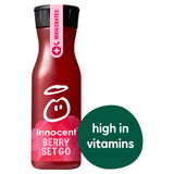 innocent Plus Berry Set Go Raspberry & Cherry Juice with Vitamins 330ml All chilled juice Sainsburys   