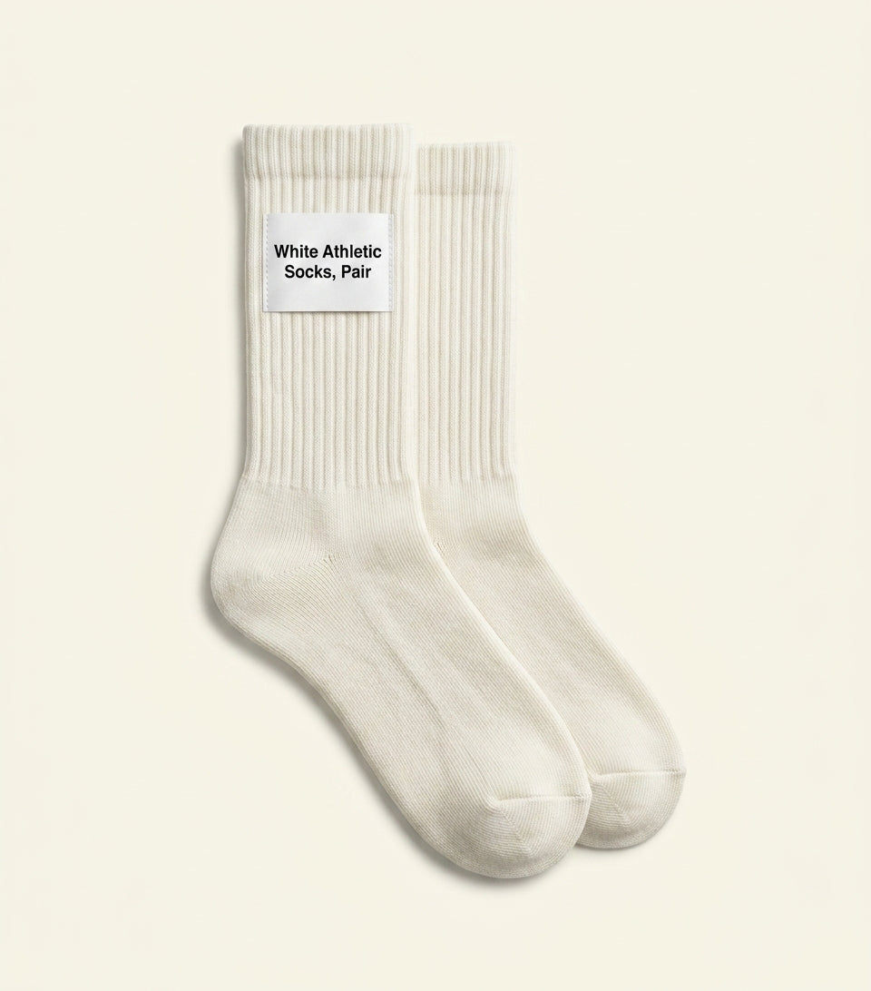 Balenciaga ankle logo socks (British brand)