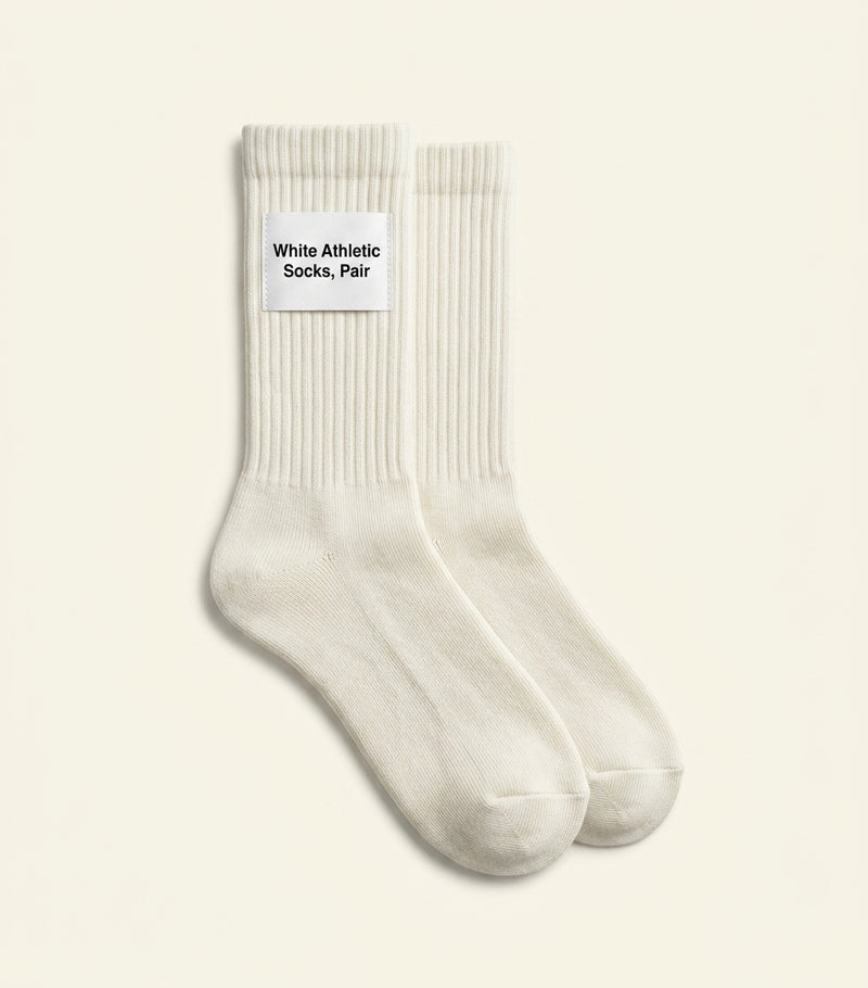 Balenciaga ankle logo socks (British brand)