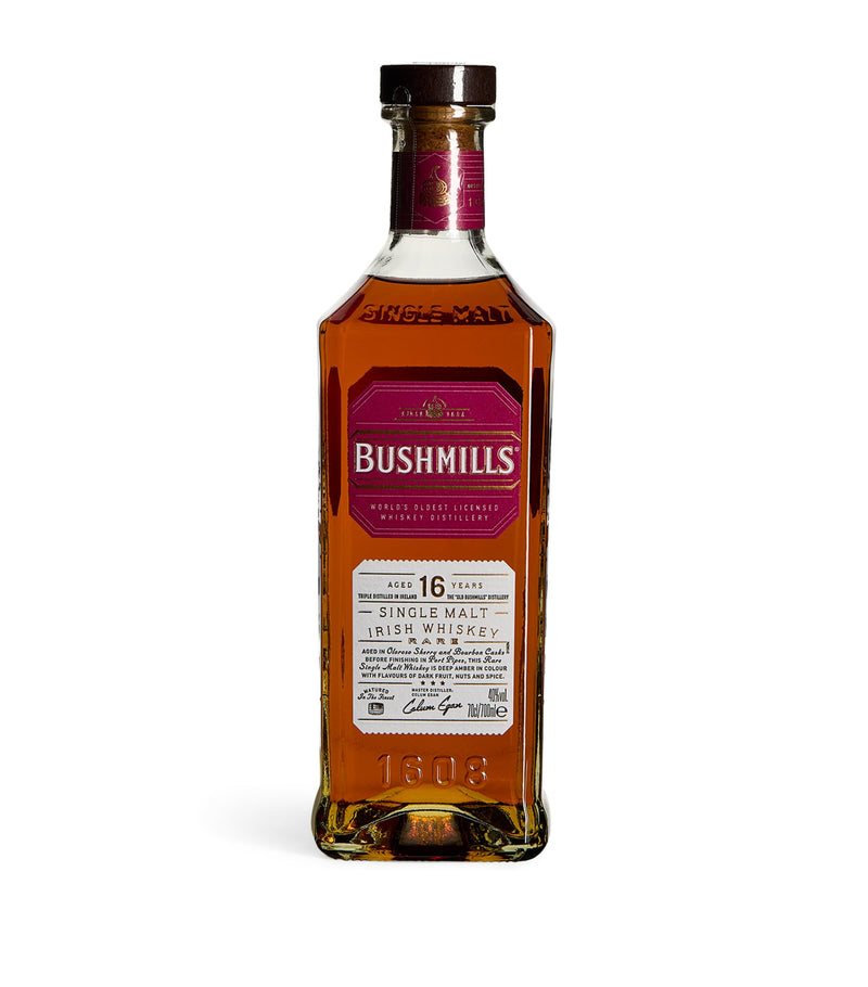 Bushmills 16-Year-Old Single Malt Irish Whisky 70cl - British product
