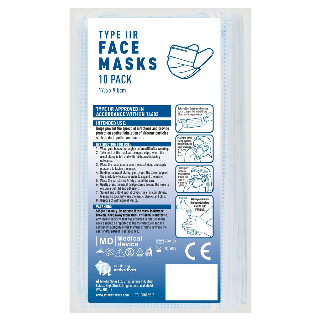 Face Mask Type IIR x10