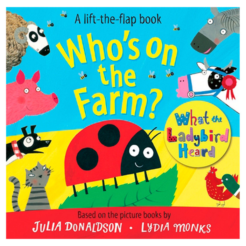 Who's on the Farm? by Julia Donaldson Books ASDA   