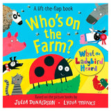 Who's on the Farm? by Julia Donaldson Books ASDA   