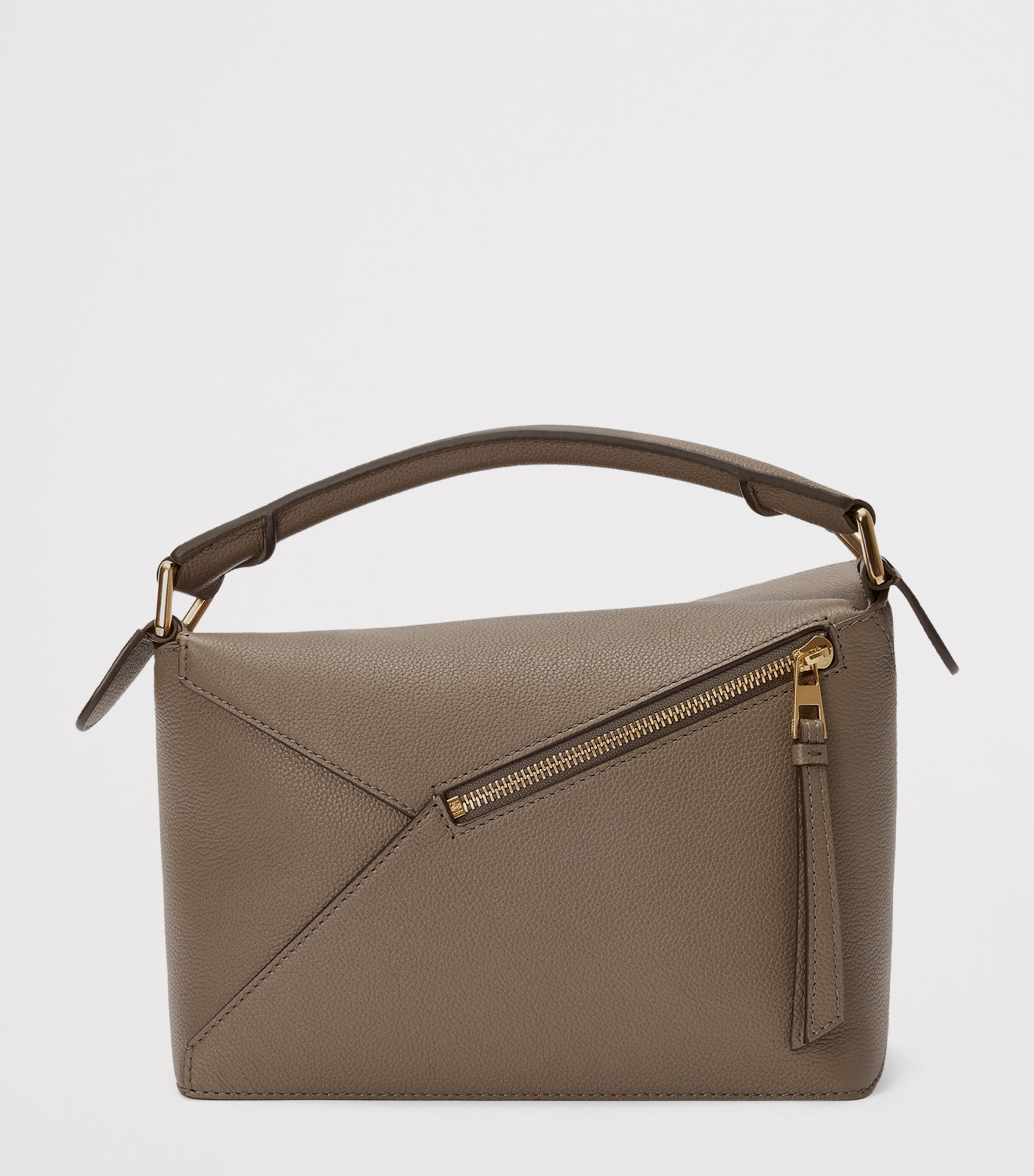 LOEWE small leather Puzzle Edge top-handle bag (British brand)