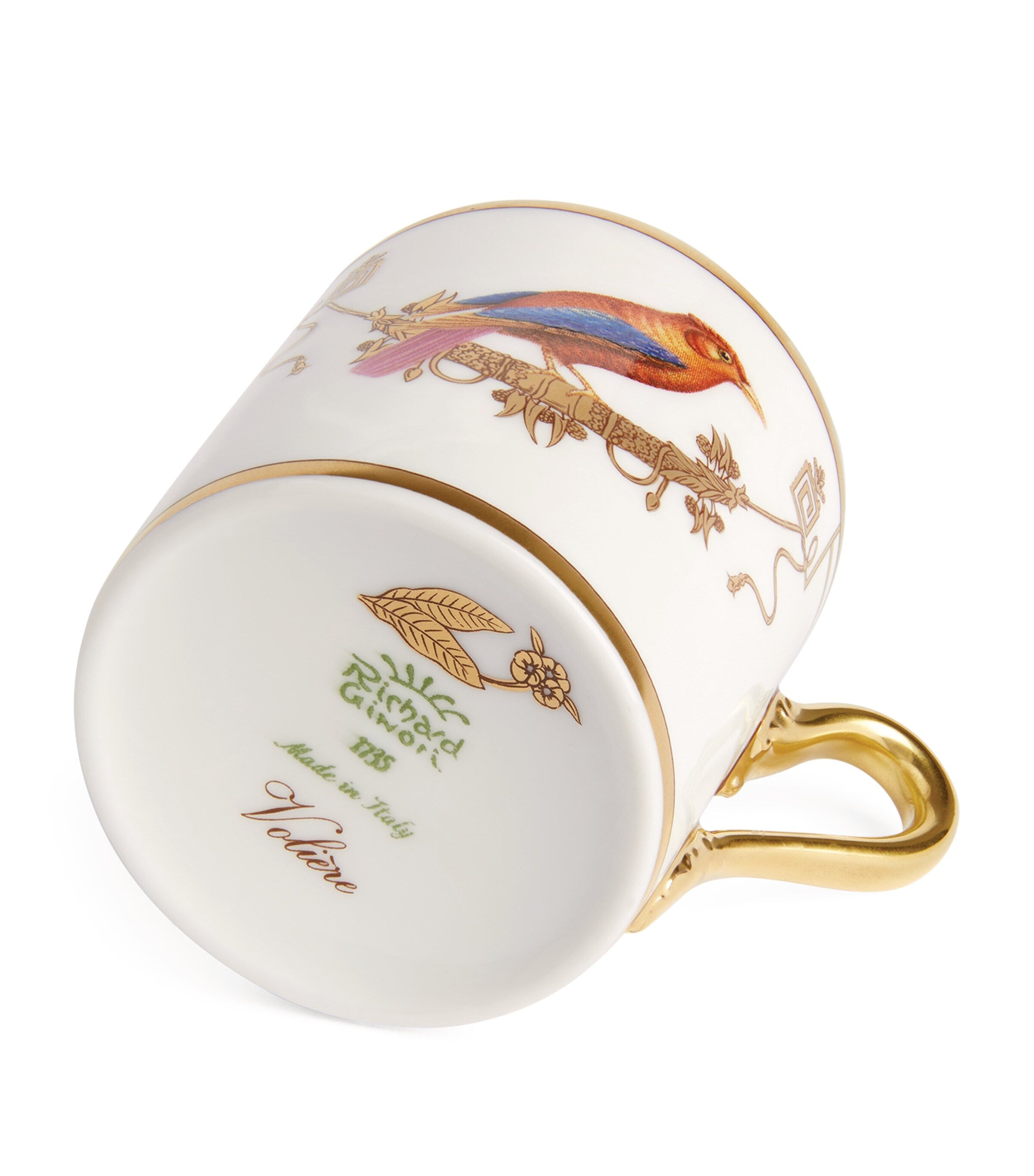 GINORI 1735 Volière Tangara du Canada espresso cup, UK version