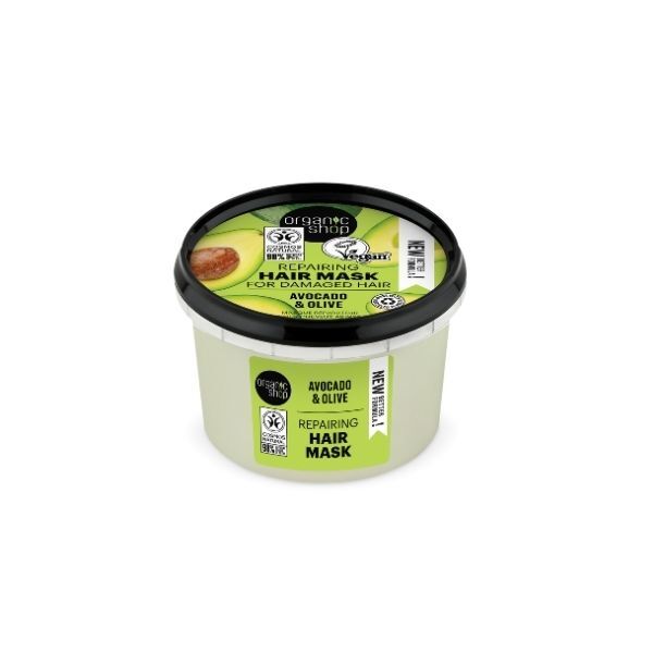 Organic Shop repairing hair mask 250ml - British product