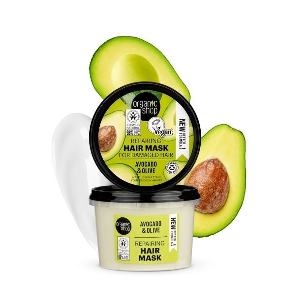 Organic Shop repairing hair mask 250ml - British product