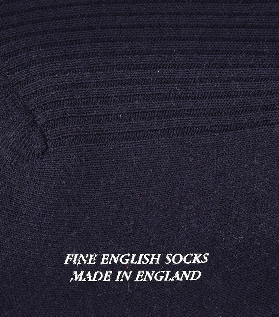 Pantherella ribbed socks (British brand)