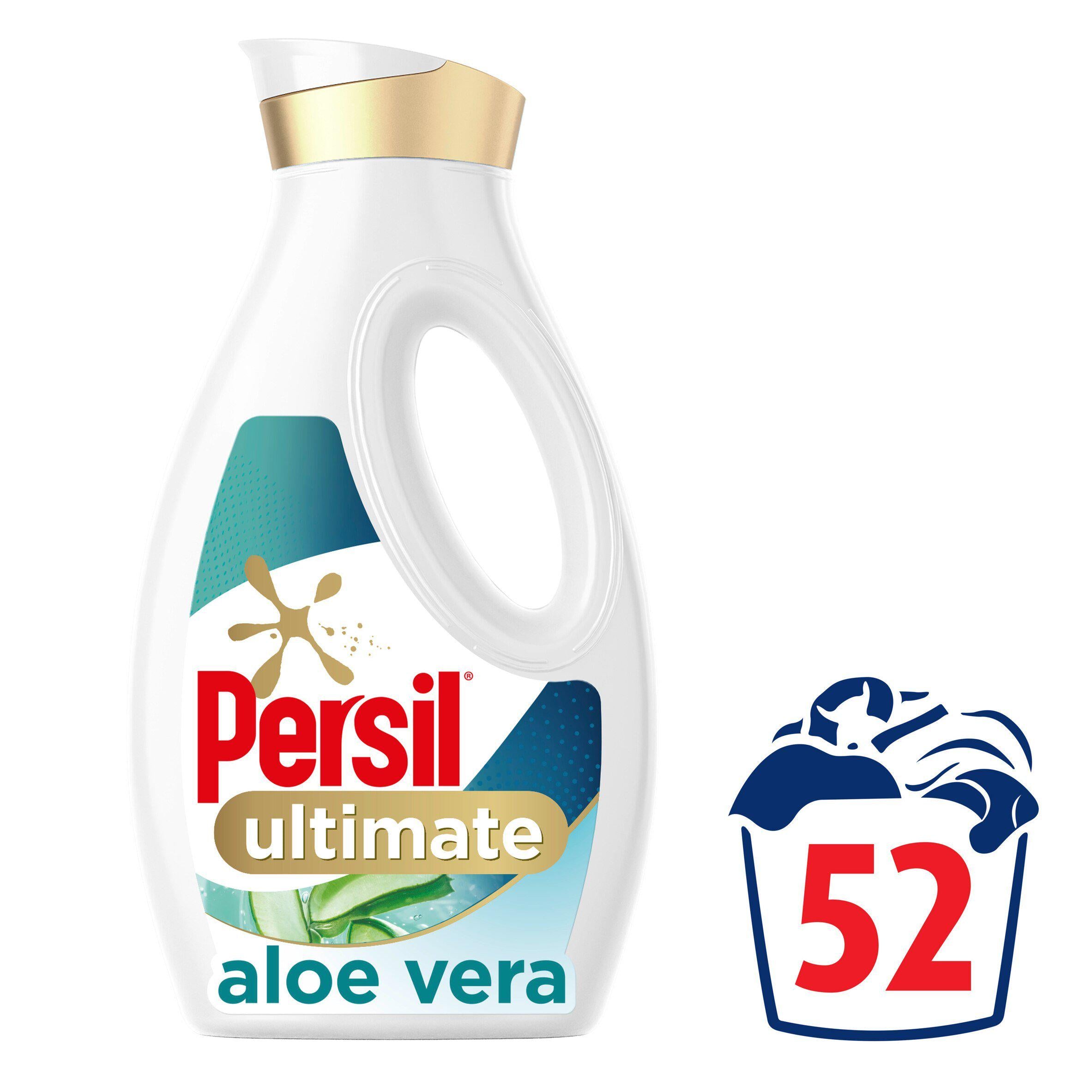 Persil Ultimate Non Bio Aloe Vera Laundry Washing Liquid Detergent 46 Washes GOODS Sainsburys   