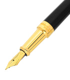 S.T. Dupont Liberté fountain pen with gold-plated trims (British brand)