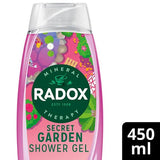 Radox Secret Garden Special Edition Shower Gel 450ml, imported from the UK