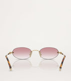 Miu Miu metal oval sunglasses, imported from the UK