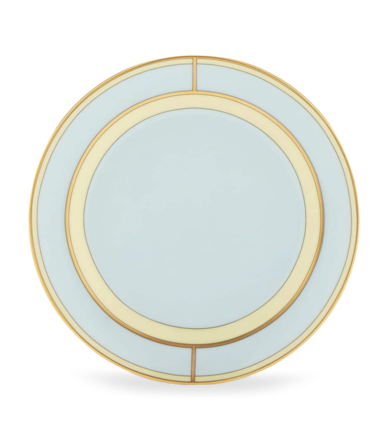 GINORI 1735 porcelain bread plate Celeste 17cm, UK version