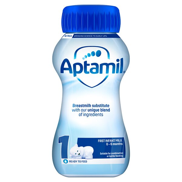 Aptamil 1 First Baby Milk Formula Liquid from Birth 200ml GOODS Superdrug   